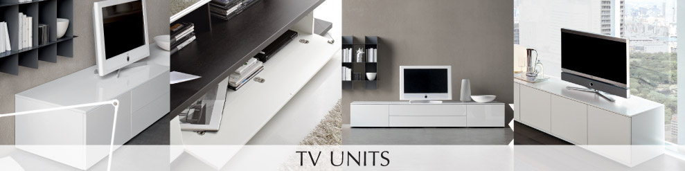 Modern TV Units| Contemporary High Gloss TV Units & Stands| Amode London